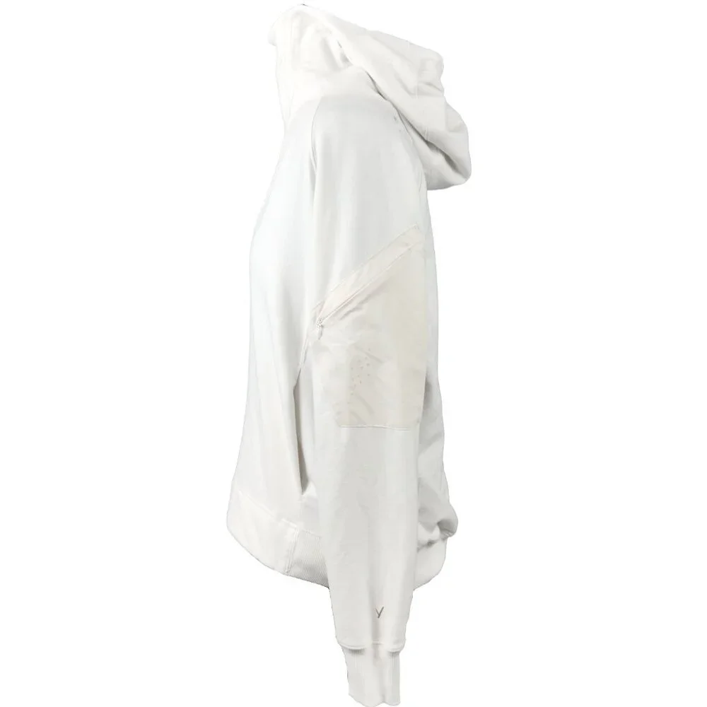 INDYEVA Timea II White Hooded Tunic Pullover Sweatshirt Women's L/G - Picture 4 of 8